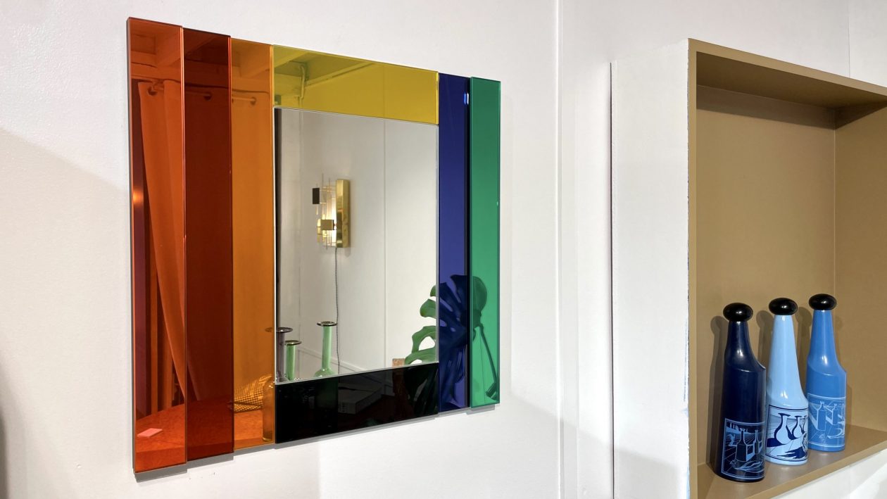 Ettore Sottsass. Miroir, Glas Italia.