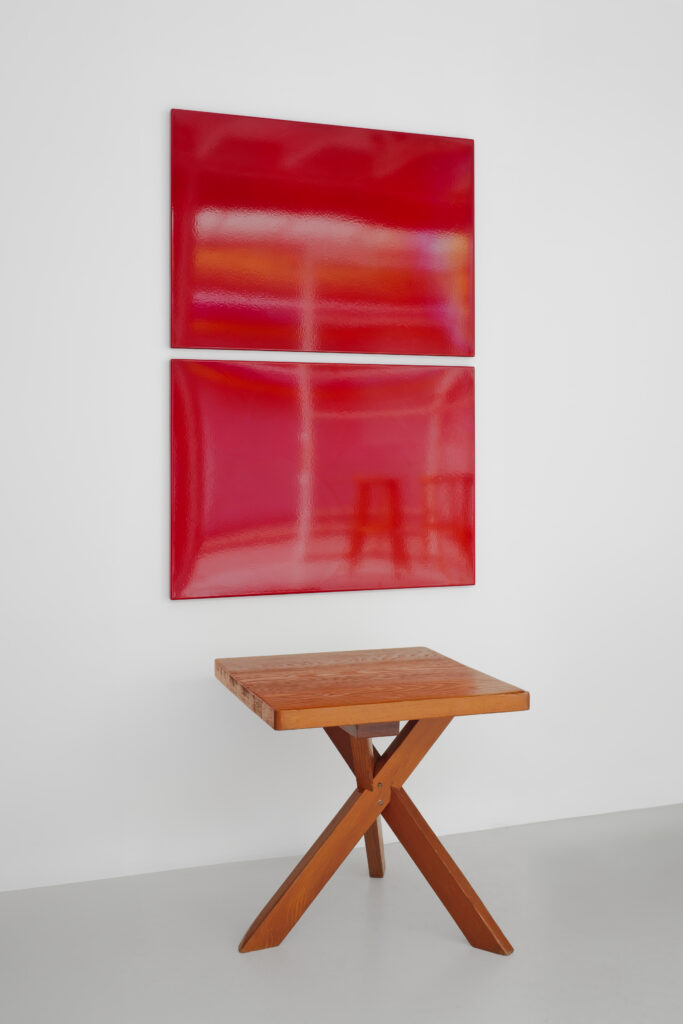 Side table, “hôtel des 3 arcs”, 1967.