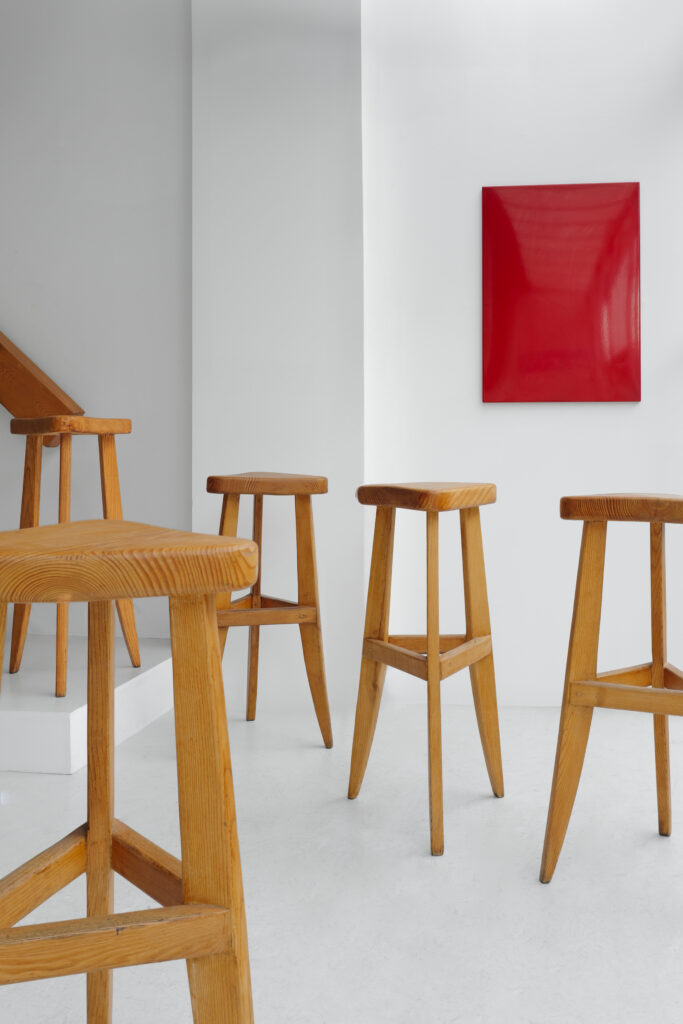 Tabouret haut, hôtel « Le Vallon », 1949.