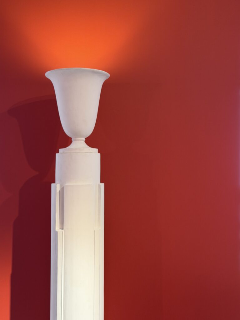 Art-Deco floor lamp.